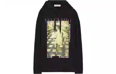 Valentino SS22 Hoodie Black