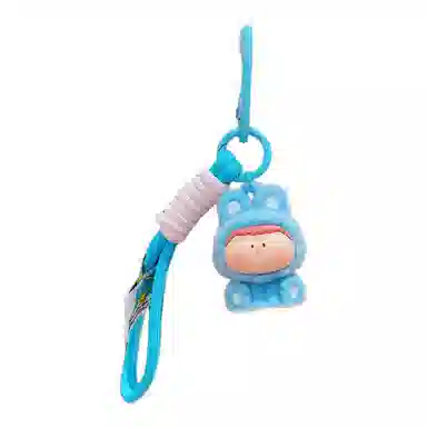 咕轹 可爱卡通植绒莉莉丝 汽车钥匙链扣 谷圈挂件