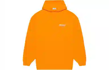 Balenciaga FW21 Logo Hoodie Orange