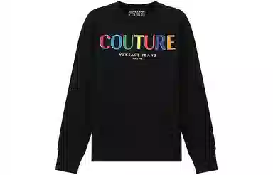 Versace Jeans Couture Crewneck Sweatshirt Black