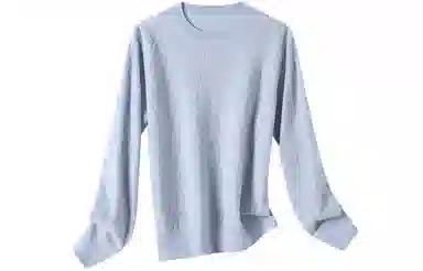 恒源祥 圆领纯色提花套头毛衣 女款