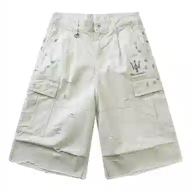 Maserati logoBaggy shorts