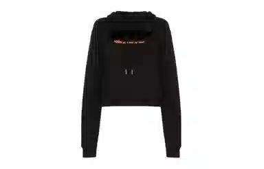 OFF-WHITE Modern Obstacles Hoodie Black