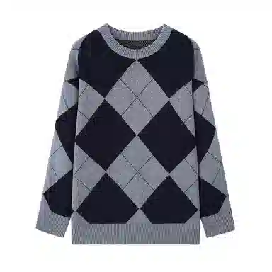 周淼 舒适细腻圆领套头毛衣 女款