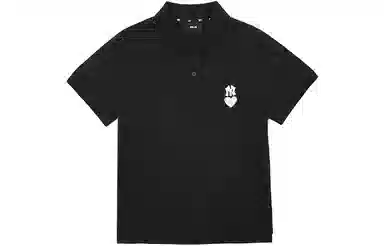 MLB Heart Logo Polo Black