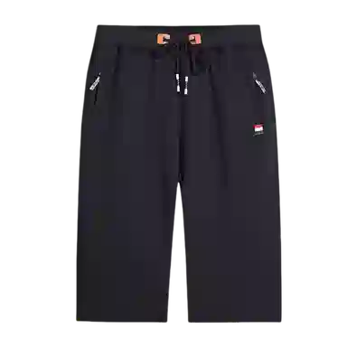 北极绒 时尚潮流韩版大码拉链外穿休闲短裤 男款