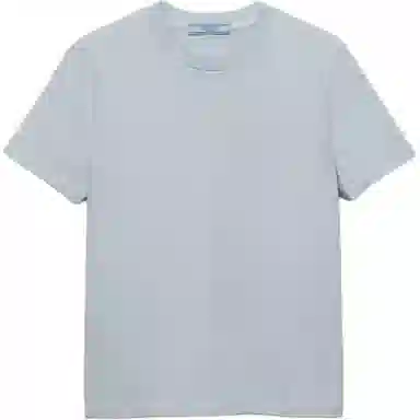 Prada SS24 Crew Neck T-Shirt Blue