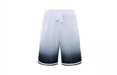 木林森 运动时尚渲染透气凉爽运动休闲短裤 男女同款