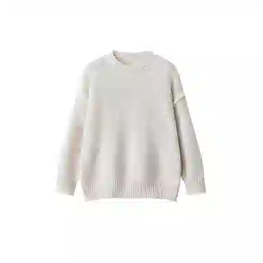 红蜻蜓 简约休闲圆领宽松毛衣 女款