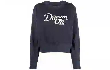 COACH Dream On Crewneck Sweatshirt Navy