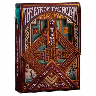 汇奇花切 海洋之眼系列 扑克牌