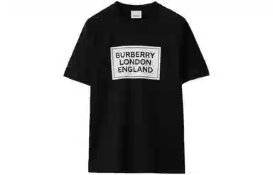 Burberry Letter Logo SS24 T-Shirt Black
