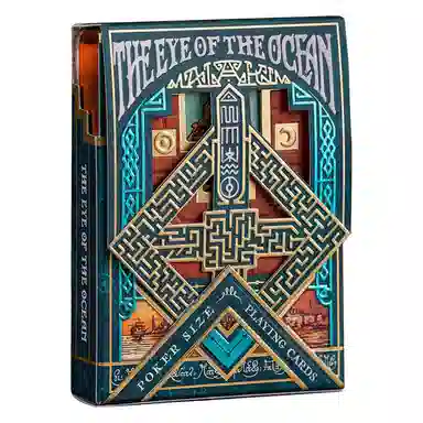 汇奇花切 海洋之眼系列 扑克牌