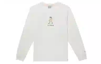 New Balance x zero per zero Printed Crewneck Sweatshirt White