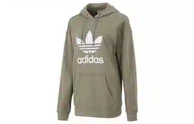 adidas Originals Trf Hoodie Large Logo Green