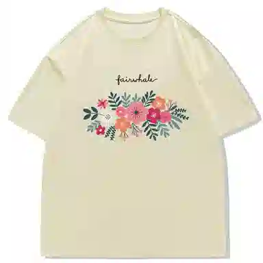 FAIRWHALE vintageoversize T