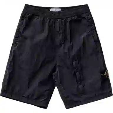 Stone Island Nylon Metal Shorts Black