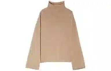 MAX MARA Baldo Cashmere Polo-Neck Sweater Honey