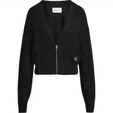 Calvin Klein Jeans V-Neck Sweater Black