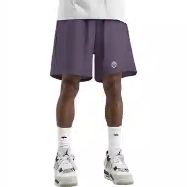 王者荣耀 孙悟空地狱火款 美式复古五分冰感纯色校园学院风健身篮球裤运动宽松系带直筒设计直筒松弛感慵懒风休闲短裤 男女同款