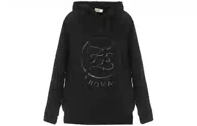 Fendi SS21 Karligraphy Hoodie Black