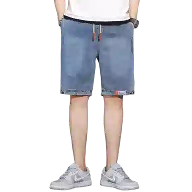 北极绒 潮牌帅气潮流薄款舒适时尚宽松百搭五分休闲短裤 男款