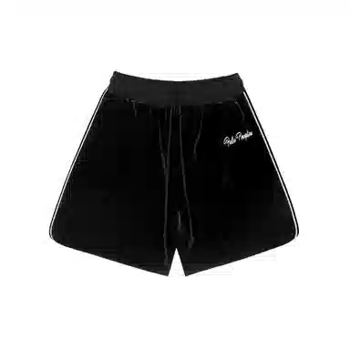False Perception Logo Stripe Shorts