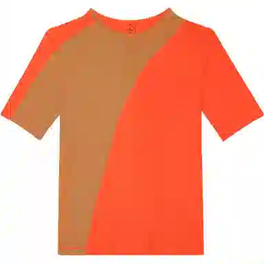 lululemon Lycra Asymmetrical Ribbed Cotton T