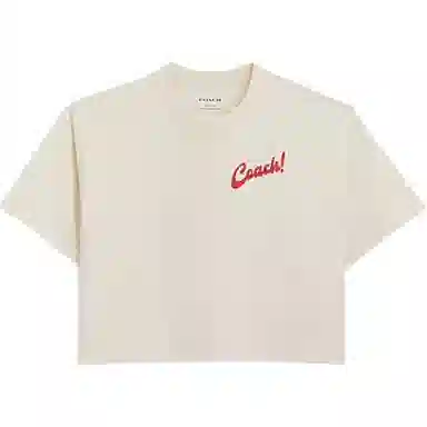 COACH SS24 Logo Print T-Shirt