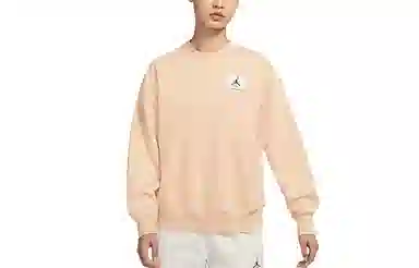 Jordan Logo Crewneck Sweatshirt Orange