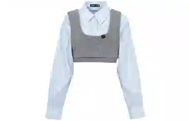 APEA Rebellious Layered Knit Shirt