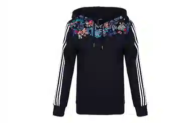 adidas neo Pullover Hoodie Deep Blue