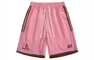 王者荣耀 鲁班七号星空梦想款美式基础款字母印花运动宽松舒适多巴胺配色排汗速干凉感沙滩五分休闲短裤 男女同款