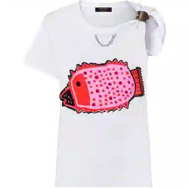 Louis Vuitton x Yayoi Kusama SS23 T-Shirt White