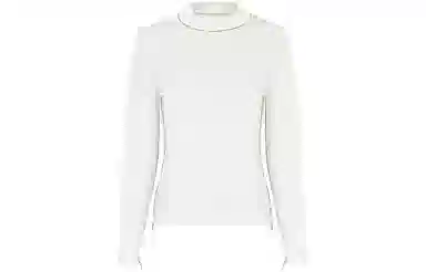 Maison Margiela FW21 Crewneck Wool Sweater White