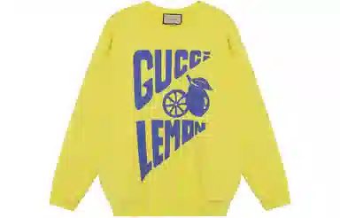 Gucci Lemon Print Crewneck Sweatshirt