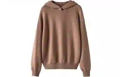 恒源祥 休闲套头外穿气质连帽毛衣 女款