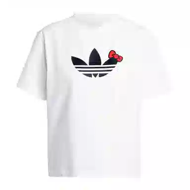 adidas x Hello Kitty Trefoil Boxy T-Shirt Logo T