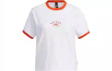 adidas Verbiage Tee White Old Red