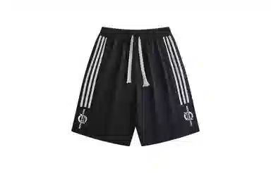 王者荣耀 标语款 美式高街插色无性别宽松舒适百搭运动日常通勤抽绳休闲短裤 男女同款