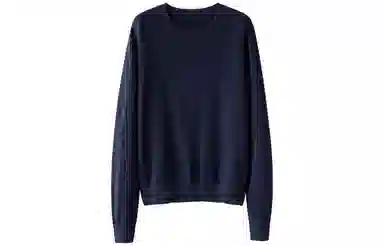 恒源祥 圆领套头纯色长袖舒适毛衣 女款