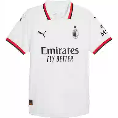 PUMA AC Milan Away Short Sleeve Football Jersey
