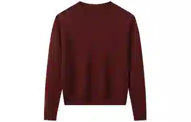 恒源祥 圆领套头纯色长袖毛衣 女款