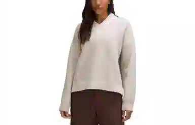 lululemon Alpaca Wool-Blend V-Neck Sweater