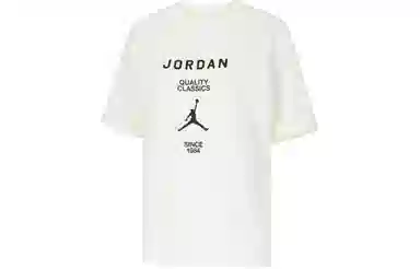Jordan AS W J SS GF GFX Tee White