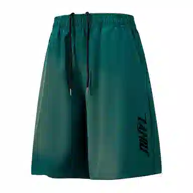 兰缪 简约纯色基础日常舒适透气柔软亲肤美式百搭宽松五分休闲短裤 男女同款