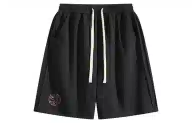 王者荣耀 瑶时之祈愿款 基础款趣味卡通鹿角印花纯色系带无性别主义宽松五分针织篮球休闲短裤 男女同款