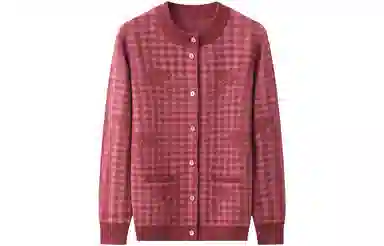 恒源祥 厚款设计保暖针织羊绒衫 女款