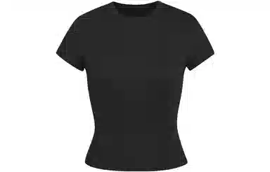 SKIMS Cotton Rib T-Shirt Sooth