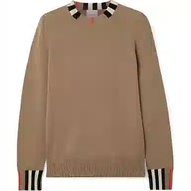 Burberry Striped Crewneck Sweater